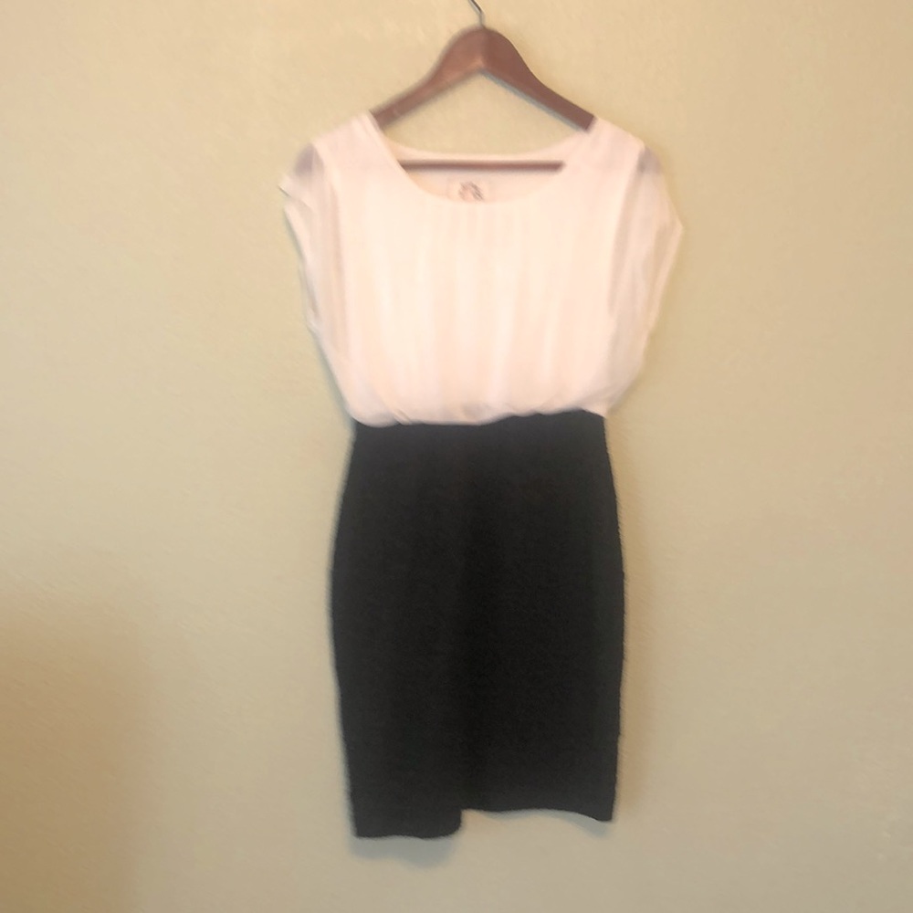 Black and White Dress